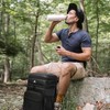 Laripwit 54 Cans Backpack Cooler Insulated Leak-Proof Large Leather Cooler