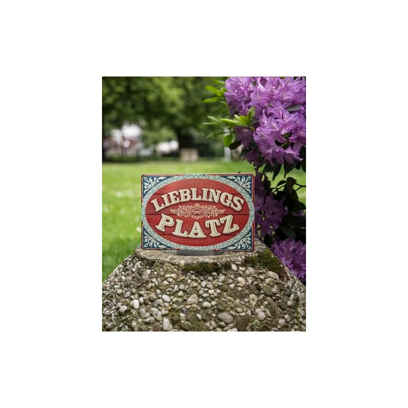Weatherproof 30 x 20 cm Tin Sign - Favourite Place