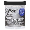 Softee Protein Super Freeze Hair Styling Gel 8 Oz