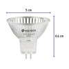 Volteck JR-50C, Lámpara de halógeno