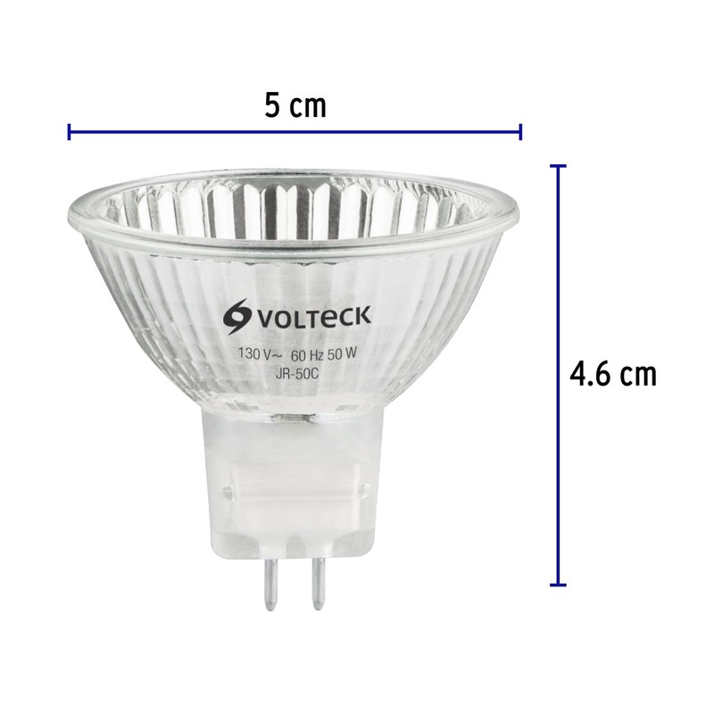 Volteck JR-50C, Lámpara de halógeno