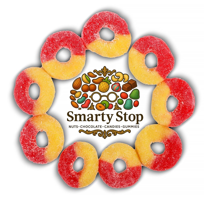Smarty Stop Gummy Ring Candy – Chewy Fruit-Flavored Edible Gummies