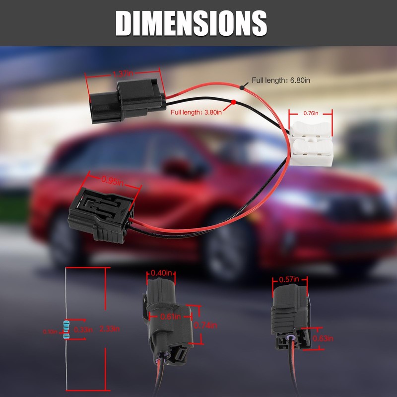 VCM Muzzler Harness Disable Kit Fit for Honda Odyssey Ridgeline