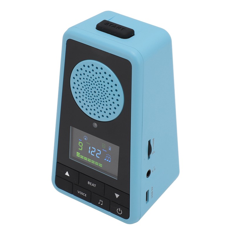 AM 718 Rechargeable 2 in 1 Electronic Digital Metronome 1300mAh