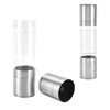 2 in 1 Manual Grinder Stainless Steel Hand Garlic Pepper