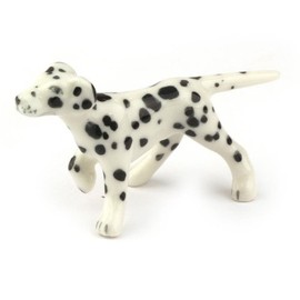 MyTinyWorld Dolls House Miniature Ceramic Walking Dalmation Dog