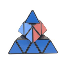 3x3x3 Pyramid Speed Cube Triangle Cube Puzzle 3x3 Sticker Magic Cube Fast and Sturdy Cube Puzzle to