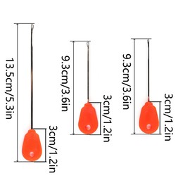 Carp Fishing Baiting Tackle Kit, 6 Pcs Fishing Baiting Rigs Tool Set with Hook Needle, Driller, Knot Puller and Braid Scissors for Outdoor Fishing