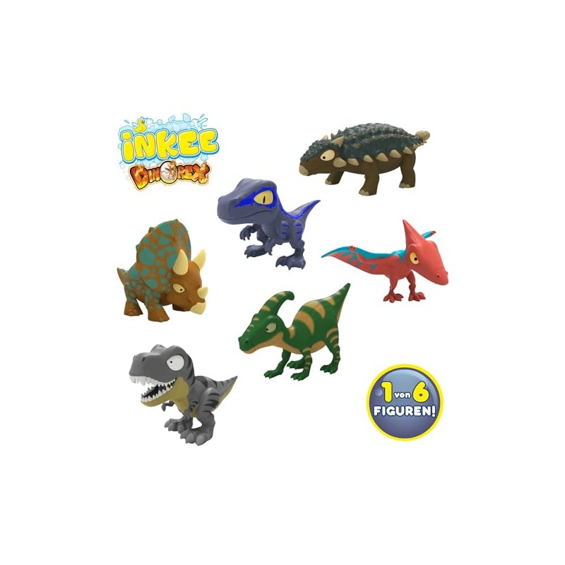 INKEE SURPRISE DINO | Badekugeln Kinder mit Überraschung , Ei-Form