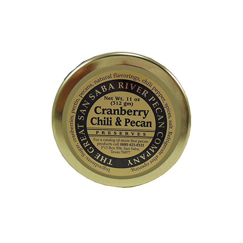 The Great San Saba River Pecan Company Cranberry Chili &