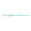 Sharpe's of Aberdeen Aquarex Compact Spey/Switch Fly Line 510g, Size