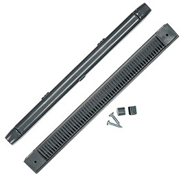 Window 5X Trickle Slot Vent 263mm Charcoal for uPVC Double Glazing & Timber Windows Reduces Condensation, Damp & Steam in Windows Fully Adjustable (5 Pack)