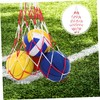 OHPHCALL Sports Ball Carrier Bag Large Mesh Bag Basketball Volleyball