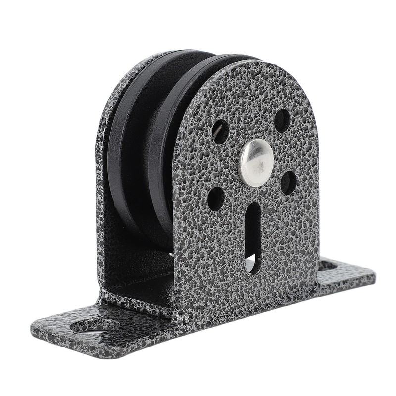 Wall Mount Pulley Wheel Iron Heavy Duty Traction Silent Fixed