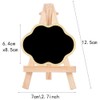Operitacx Small Tripod Boards, 5-Piece Table Board, Mini Easel, Menu