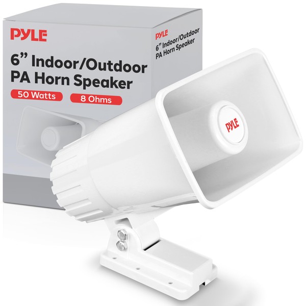 Pyle Indoor / Outdoor PA Horn Speaker - 6" PA