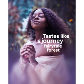 LOVARE Wild Berry Loose Leaf Tea 80 g - Made in Ukraine - Black Tea, Cherry, Roses, Hawthorn Berries, Elderberry, Black Currant Berries, Strawberry - Gift Box with 15 Paper Filters