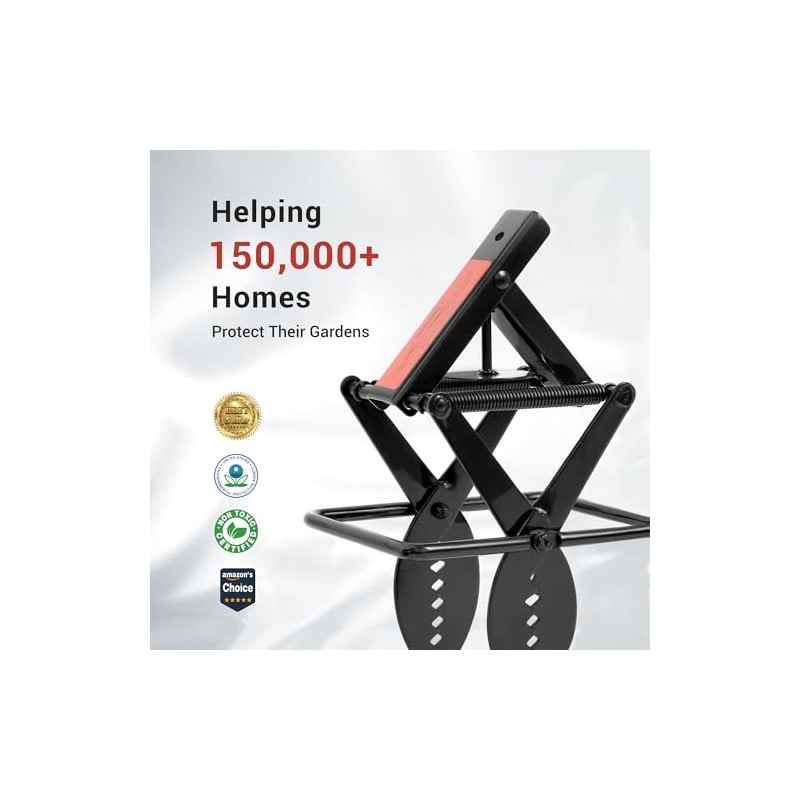 Mole Traps that Kill Best, 2 Pack Scissor Mole Trap,