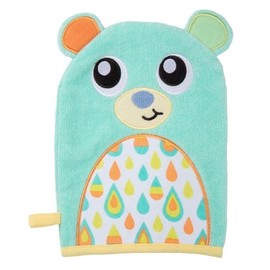 Playgro Friendly Forest Bear Wash Mitt