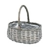 Ohashi Shinji Shoten KN011196-zzz Basket Basket Shabby Willow Oval Basket