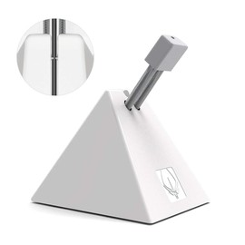 Hotline Games Mouse Bungee 3.0+ Mouse Cord Clip Cord Management System Fixer Holder for Esports FPS Game (3.0+ White)