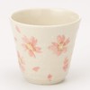 Mino W20060 Cherry Blossom Dance Warp Tea Cup, Pink