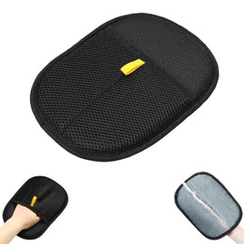 jiuhao Pet Hair Removal Gloves, Double-Sided Static Grooming Mitts for Dogs and Cats, Reusable Cleaning Gloves for Carpet, Sofa, Clothes