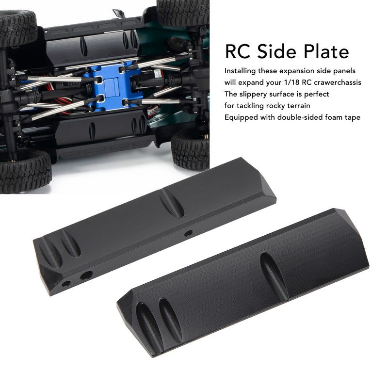POM Rock Sliders ESC Battery Receiver Expansion Side Plate for
