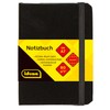 Idena 209283 A7 notebook, squared, with bookmark and inner pocket,