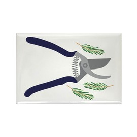 CafePress Pruning Shears Magnets Rectangle Magnet (100 pack)