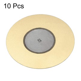 sourcing map 10 Pcs Piezo Discs 50mm Acoustic Pickup Transducer Ceramic Trigger Buzzer Drum Guitar