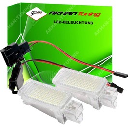 akhan KB43 - Error Free Footwell Lighting, Boot Lighting, Entry Lighting, Xenon White