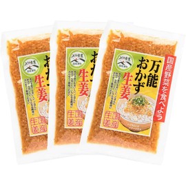 All-purpose side dish ginger (domestic ginger), 4.6 oz (130 g) x 3 pcs