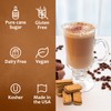 Syruvia Coffee Syrup, Cookie Butter Flavored Syrup for Drinks, Lattes,