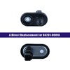 Eterpace 2Pcs Front & Rear Door Jamb Switch, Compatible with
