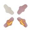 LIEBSTER Winter Nose-Warmer Patches 4-Pack – Thermal Cotton, Wind-Block, Peel-Press