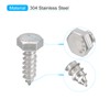 sourcing map Hex Head Lag Screws Bolts, 10pcs 5/16" x