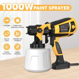 Paint Sprayer 1000W High Power Electric Spray Paint Gun