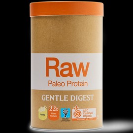 Amazonia Raw Gentle Digest Paleo Protein Powder - Vanilla, 1Kg