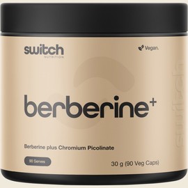 SWITCH NUTRITION Berberine+ Plus Chromium Picolinate 90 Caps