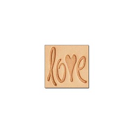 Craftool 3-d Stamp Love Tandy Leather Craft 8675-00 Decorate Leather Stamping