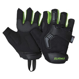 SURMA Kids MTB Gloves Mountain Bike Gloves for Kids/BMX Gloves - Kids Cycling Gloves with Added Knuckle Protection - Choice of Colour & Size