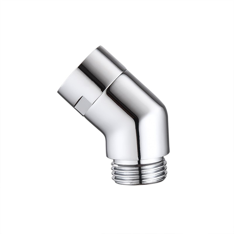 Walkinginrain 135 degrees Shower Head Elbow Adapter, Shower Arm Elbow