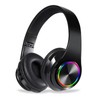ZZOSRDR Bluetooth Headphones Over Ear, Foldable Lightweight Wireless Headset, Wireless