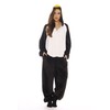 6262-M Just Love Adult Onesie / Onesies / Pajamas,Black Penguin