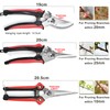 GRKJGytech Pruning Shears and Secateurs Professional Garden Scissors Stainless Steel