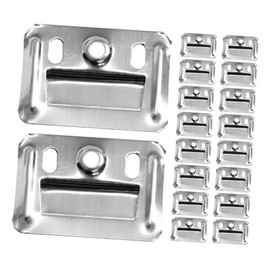 TEHAUX 200pcs Integrated Wall Panel Clamp Durable Fixing Piece for Panels Easy Installation Stable Comfortable Enhances Wall Decor Any Setting