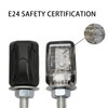 4pcs Motorcycle Indicator Light 12V 6LED Indicator Lights Motorcycle Indicator