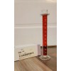 PYREX Corning Pyrex Glass TC 100mL Lifetime Red Graduated Cylinder