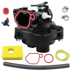 WOTIAN 799583 Carburetor Compatible with Briggs and Stratton 593261 595656 300E 450E 500E 550E 550EX 08P502 09P602 09P702 Series Engine Lawn Mower Carburetor Kit